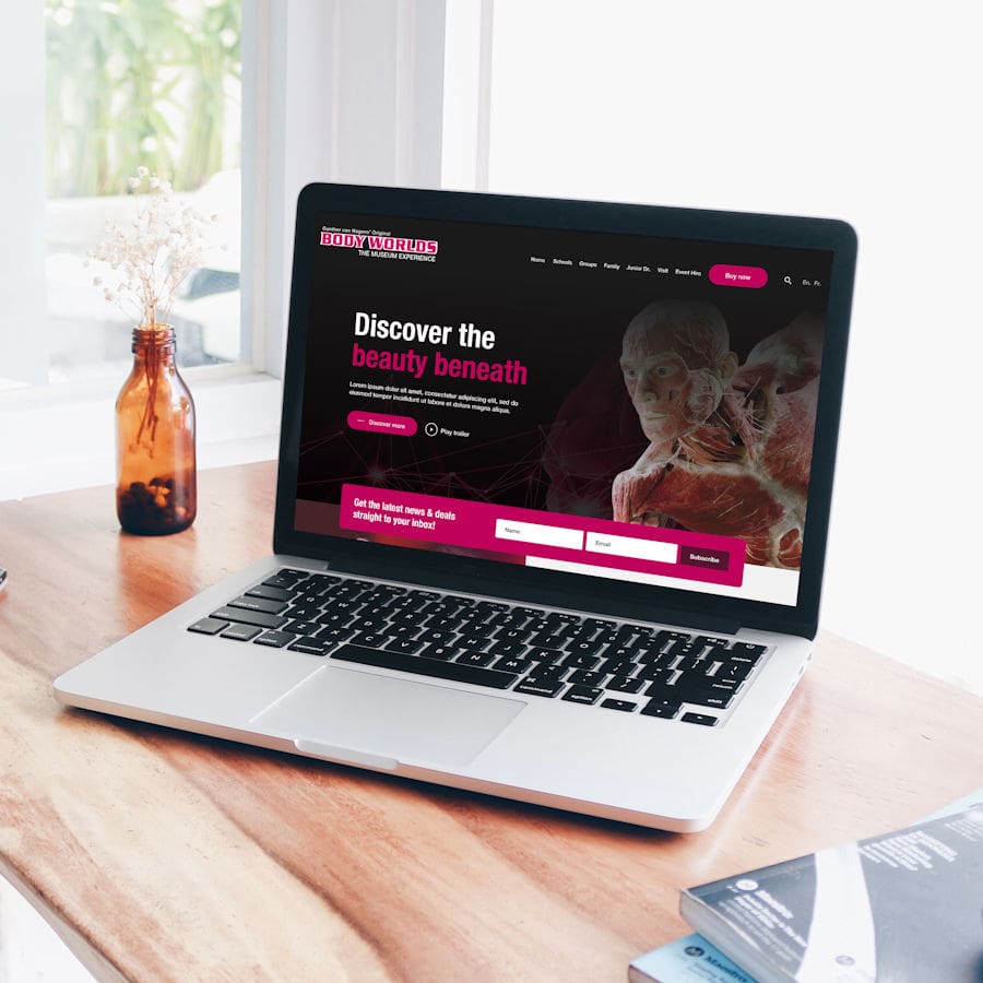 Body Works - London - Website Design by Cude Design