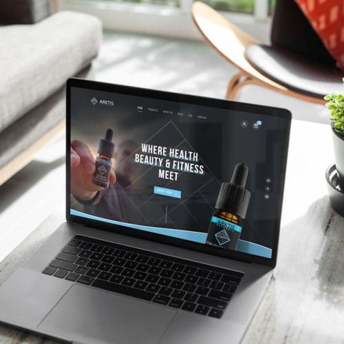 WooCommerce Website on a Latop