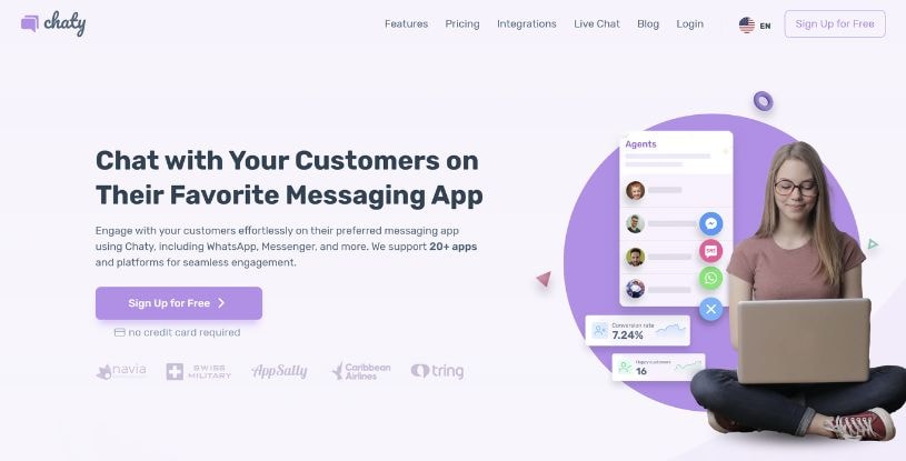 Chaty WordPress Plugin Screenshot